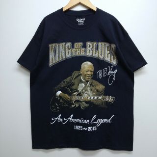 B.B.King King of the Blues GILDAN Tシャツ L