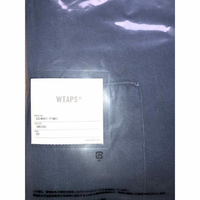 INDIGO L 23SS WTAPS MILT2001 / TROUSERS INDIGO L 23SS WTAPS MILT2001 / TROUSERS