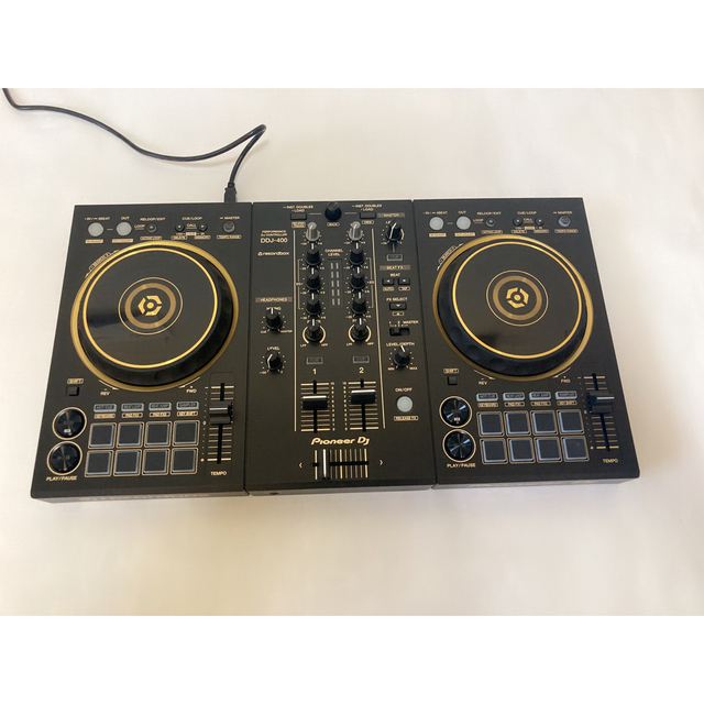 Pioneer DJ コントローラー DDJ-400-N 限定カラー ゴールド 6