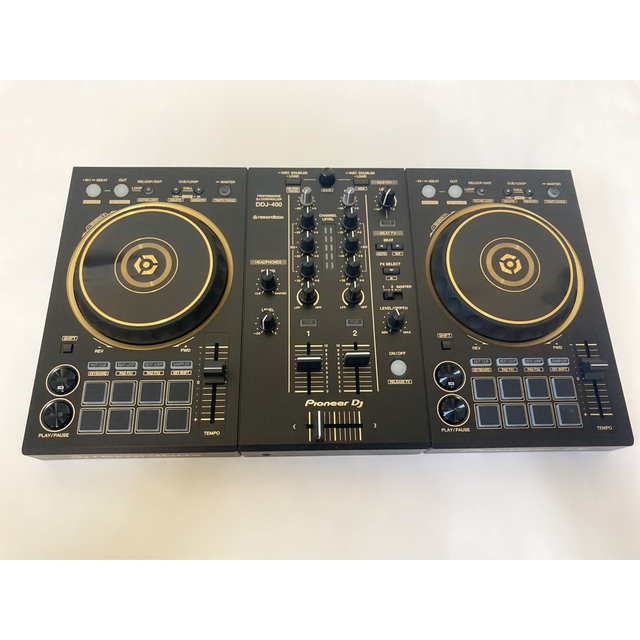 Pioneer DJ コントローラー DDJ-400-N 限定カラー ゴールド 1