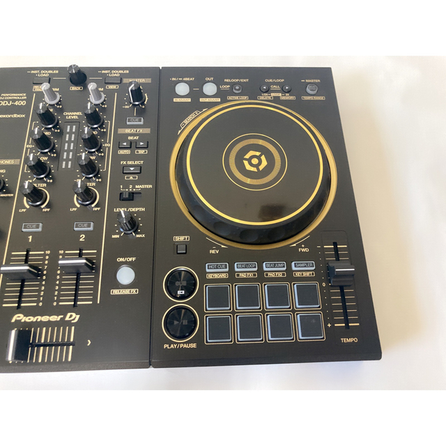 Pioneer DJ コントローラー DDJ-400-N 限定カラー ゴールド 5