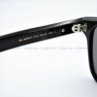 MONCLER - モンクレール ML0235-K 01A サングラス ブラック アジアン