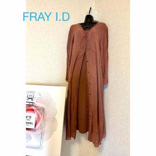 フレイアイディー(FRAY I.D)のFRAY I.Dワンピース＋シースルーオーバーブラウス(ロングワンピース/マキシワンピース)