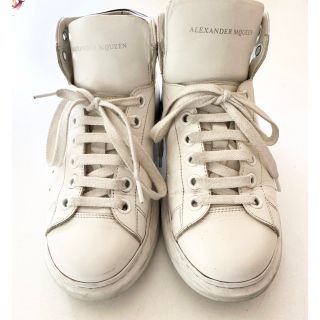 アレキサンダーマックイーン(Alexander McQueen)のレア!アレキサンダーマックインハイカットスニーカー25(スニーカー)