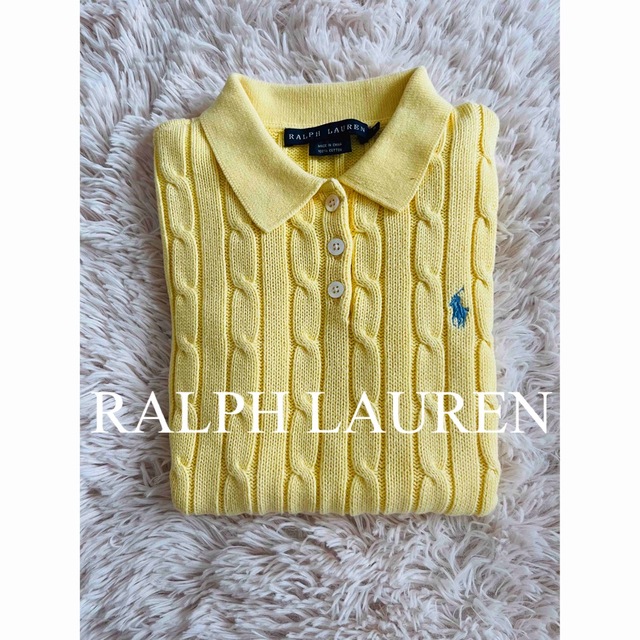 POLO RALPH LAUREN - 美品 ポロ ラルフローレン ニット 半袖ニット ...