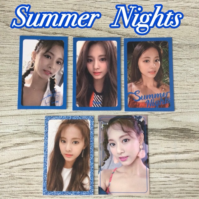 TWICE サナ SUMMER NIGHTS トレカ ツウィ | unimac.az