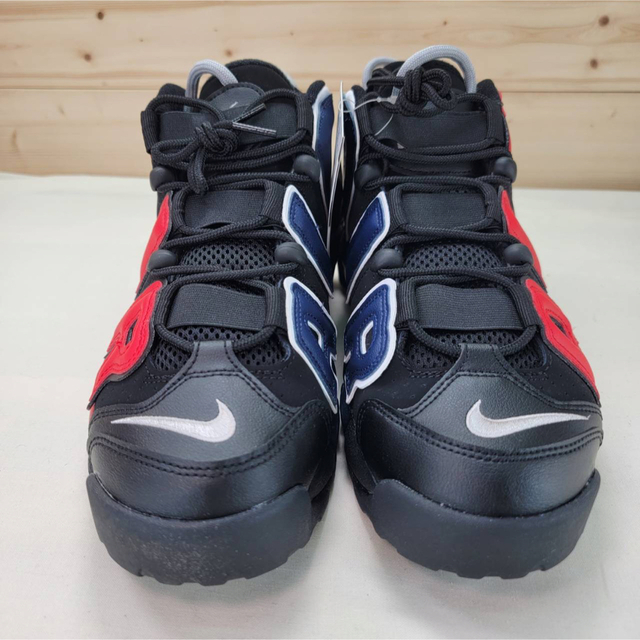 NIKE(ナイキ)のナイキ エアモア アップテンポ '96 "黒＆赤&ネイビー"  27cm メンズの靴/シューズ(スニーカー)の商品写真