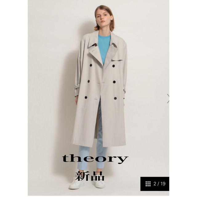 theory - theory トレンチコートの通販 by KAORI's shop|セオリーなら