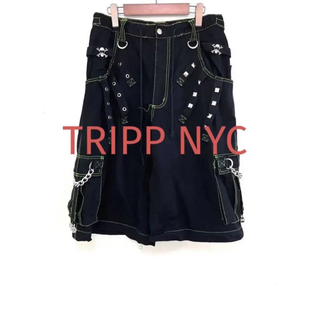 TRIPP NYC　MANジップアップスカート表記S綿100％男女兼用