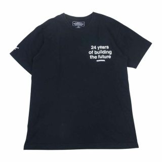 ネイバーフッド(NEIGHBORHOOD)のNEIGHBORHOOD ネイバーフッド C-TEE . SS/24 years of building the future ロゴ TEE 半袖 Tシャツ ブラック系 L【中古】(シャツ)