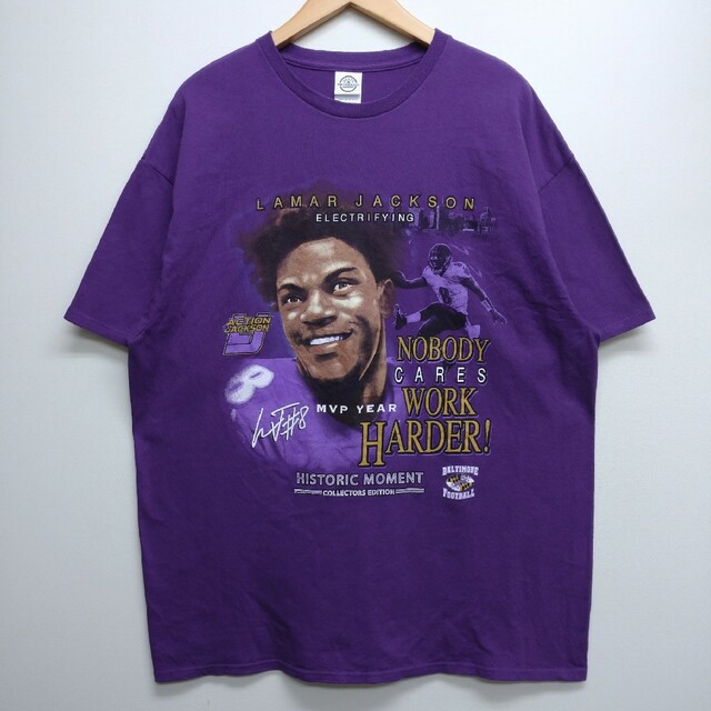 Lamar Jackson ラマー・ジャクソン NFL DELTA Tシャツ L