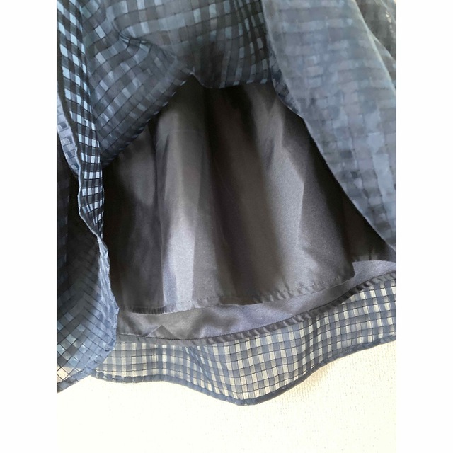 リボン付き　ギンガムチェックスカート レディースのスカート(ミニスカート)の商品写真