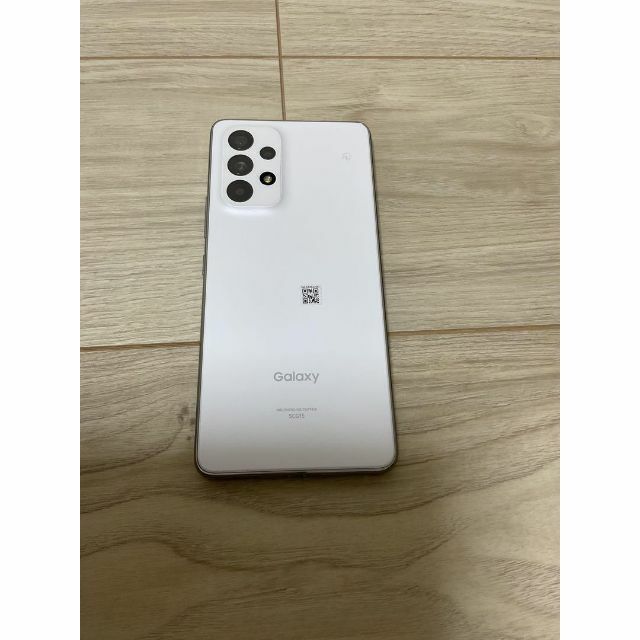 Galaxy - Galaxy A53 5G オーサムホワイト 128 GB UQ mobileの通販 by