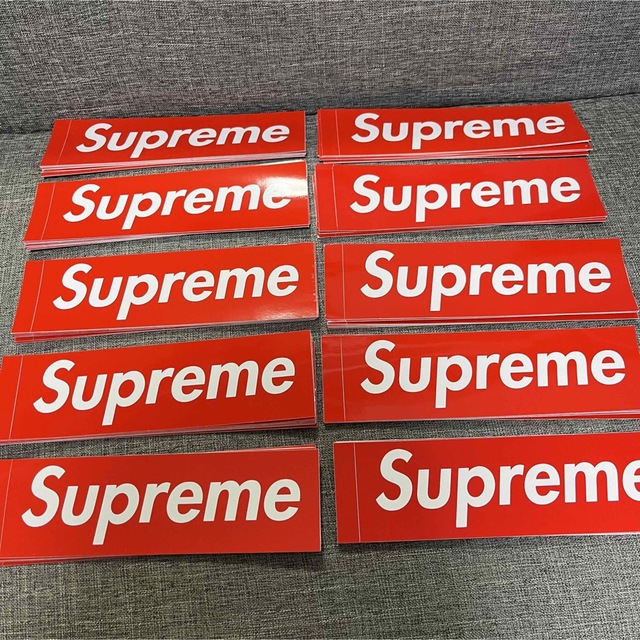 supreme box logo ステッカー 100枚