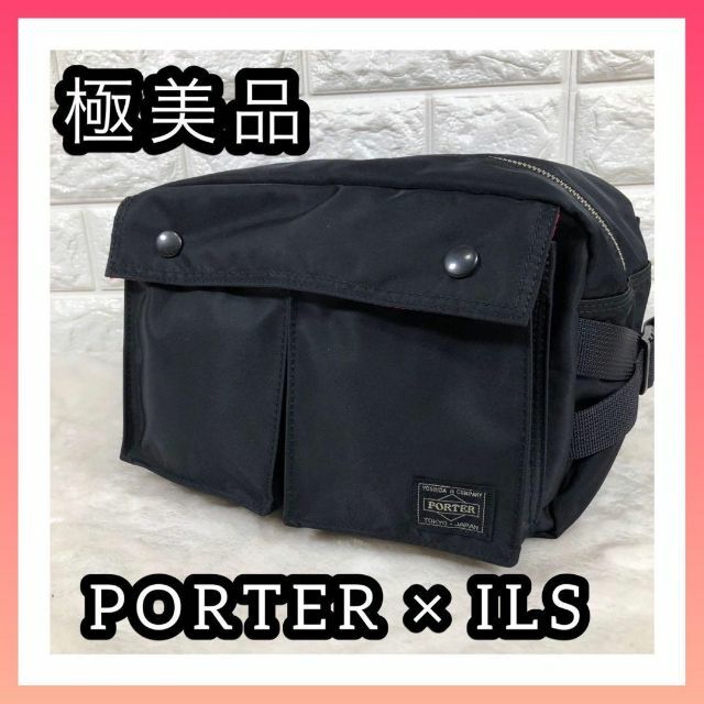 PORTER(ポーター)の美品　ポーター　エルファイン　ウエストバッグ メンズのバッグ(ウエストポーチ)の商品写真