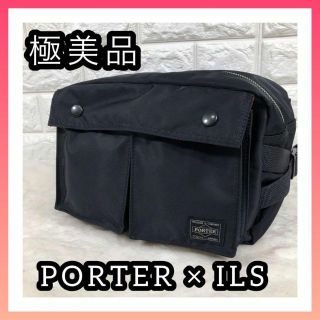 ポーター(PORTER)の美品　ポーター　エルファイン　ウエストバッグ(ウエストポーチ)