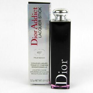 ディオール(Dior)のディオール 口紅 ディオールアディクト ラッカースティック 457パームビーチ 未使用 コスメ 化粧品 レディース 3.2gサイズ Dior(その他)