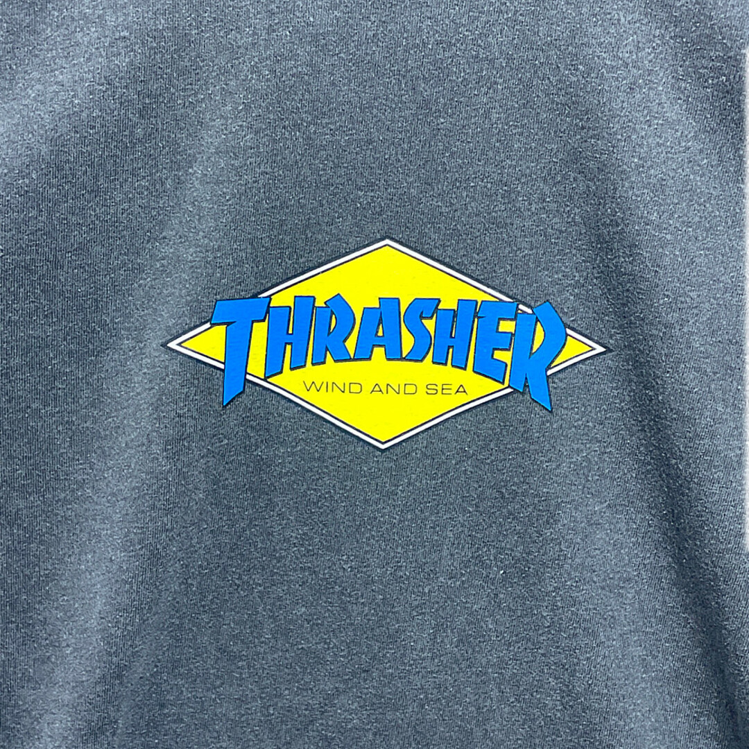 WIND AND SEA ウィンダンシー ×THRASHER スラッシャー 23SS 加工