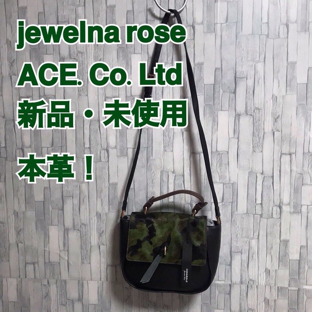 Jewelna Rose - 【jewelna rose】レディースショルダーバッグ 本革 黒