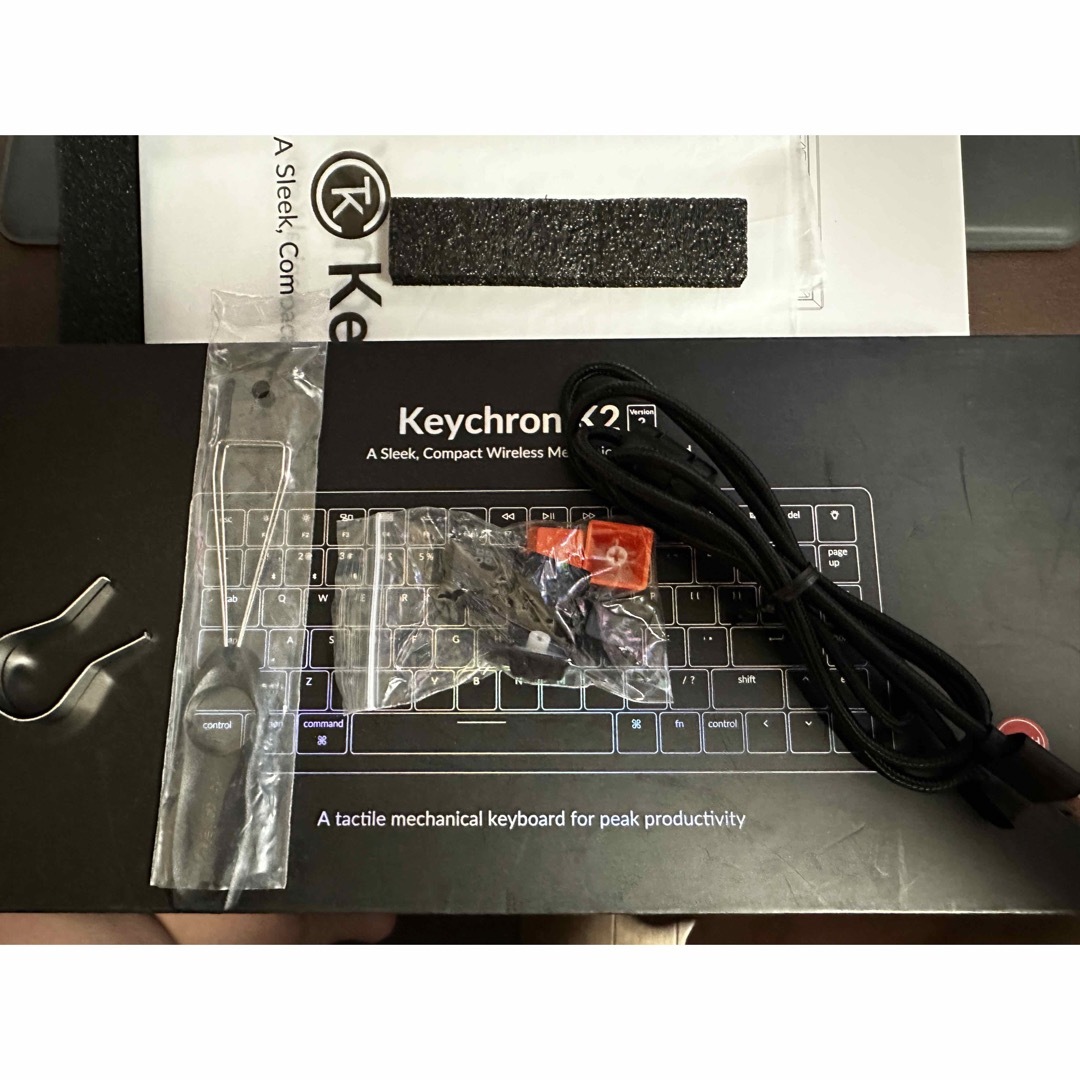 feet様専用☆keychron K2 新品同様☆ スマホ/家電/カメラのPC/タブレット(PC周辺機器)の商品写真