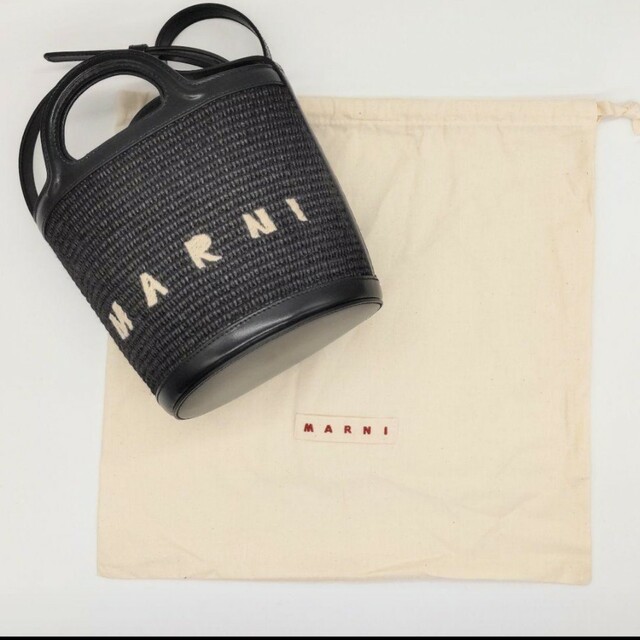 2023春夏入荷 マルニバケットバックBLACK