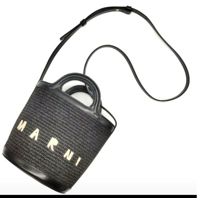 2023春夏入荷 マルニバケットバックBLACK