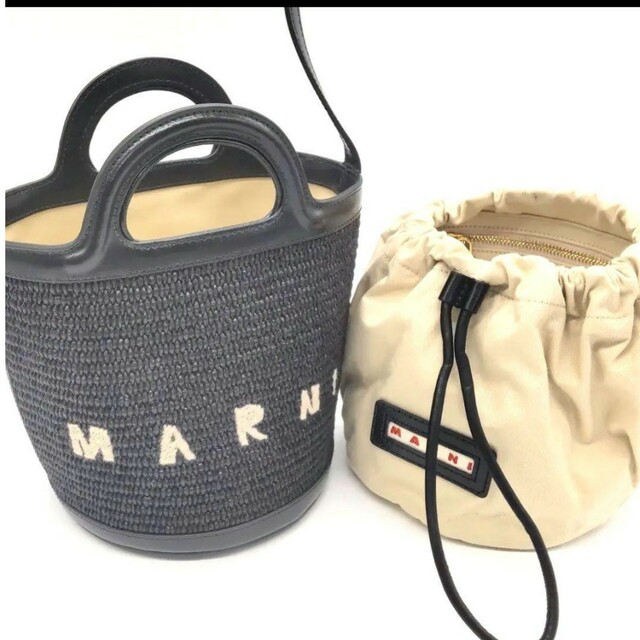 2023春夏入荷 マルニバケットバックBLACK