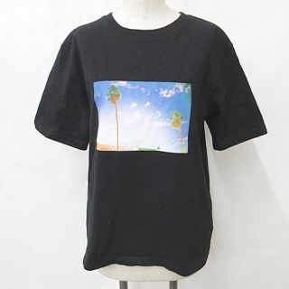 ビーミング ライフストア バイ ビームス(B:MING LIFE STORE by BEAMS)のビーミングバイビームス Tシャツ カットソー 半袖 丸首 プリント 黒 ONE(Tシャツ(半袖/袖なし))