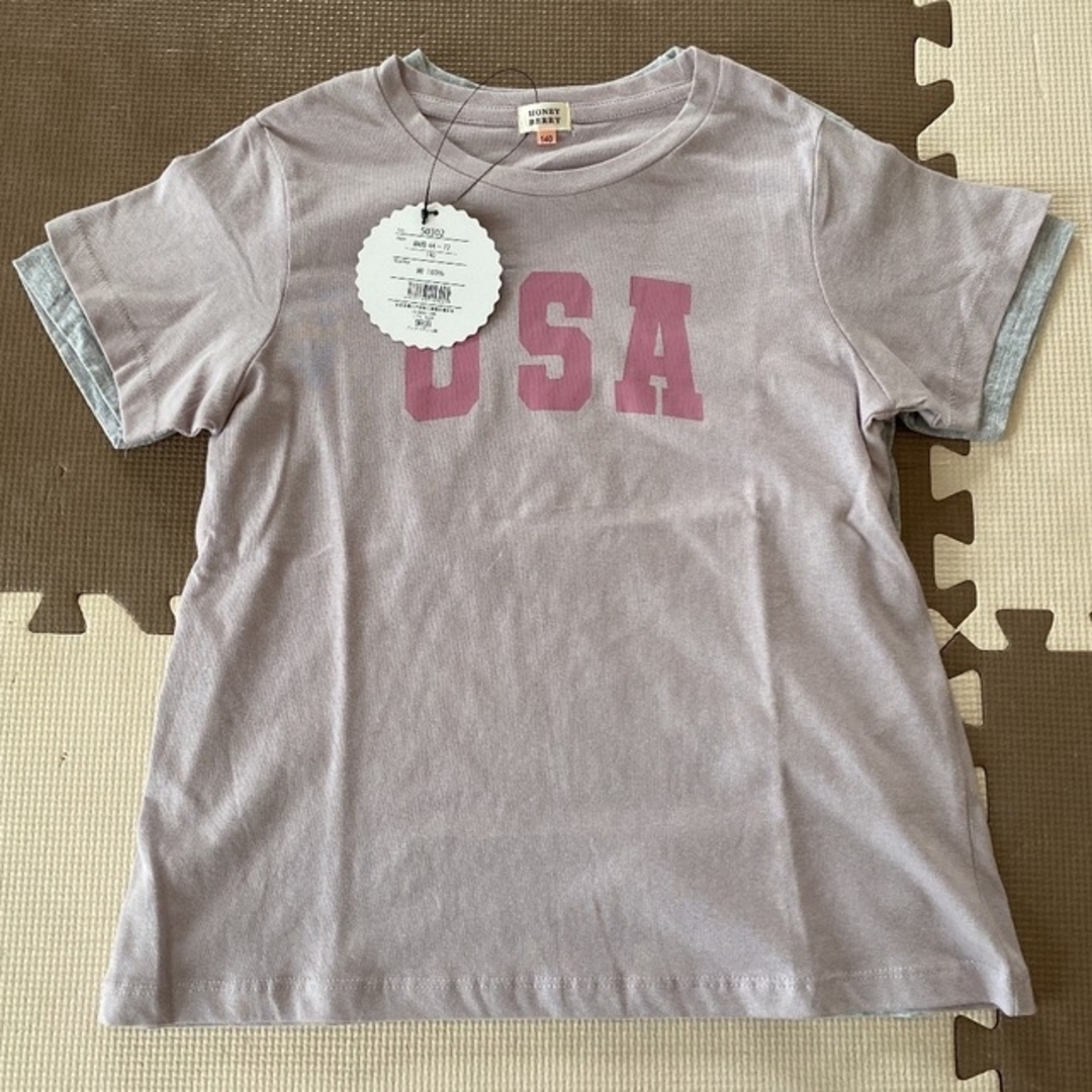 ★専用★半袖Tシャツ  140 キッズ/ベビー/マタニティのキッズ服女の子用(90cm~)(Tシャツ/カットソー)の商品写真