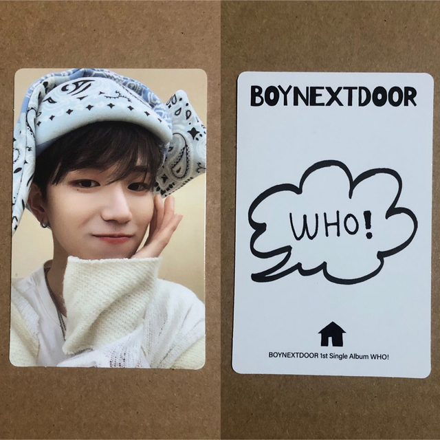 BOYNEXTDOOR  ボイネク　ボネクド　サノク　ウナク　トレカ　why