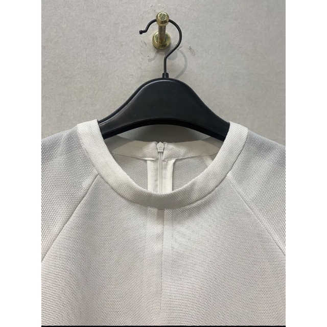 CLANE(クラネ)のCLANE MESH FORM SLEEVE BLOUSE ホワイト レディースのトップス(シャツ/ブラウス(長袖/七分))の商品写真