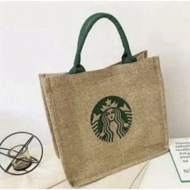 スターバックス スタバ トートバッグエコバッグ  STARBUCKS レディースのバッグ(トートバッグ)の商品写真