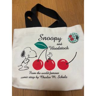 スヌーピー(SNOOPY)のスヌーピー　トートバッグ　ミニバッグ(トートバッグ)