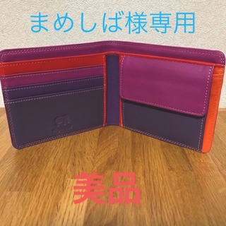 【美品】mywalit  マルチカラー二つ折り財布(財布)