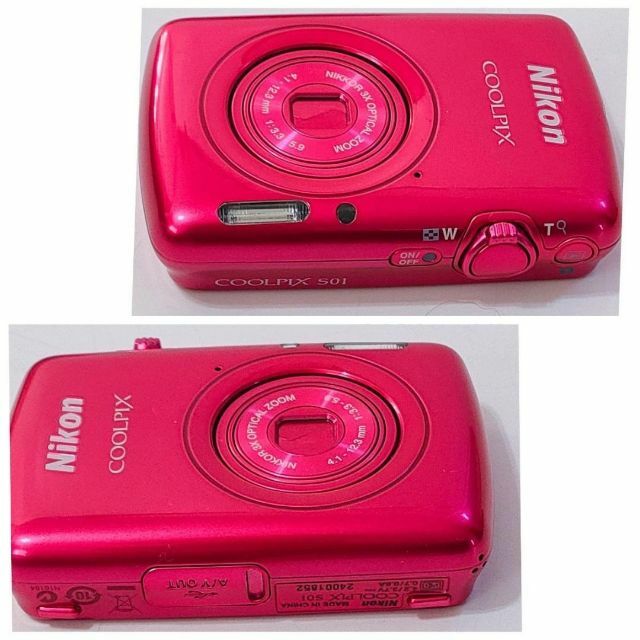 ニコン Nikon COOLPIX S01 ピンク コンパクトデジタルカメラ