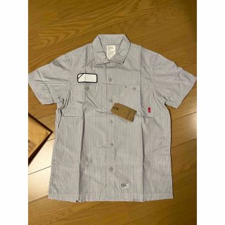 ダブルタップス(W)taps)の08 wtaps vatos s/s stripe Sサイズ　美品(シャツ)