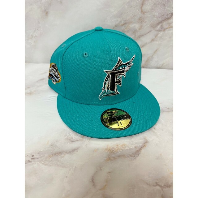 NEW ERA - Newera 59fifty マイアミマーリンズ ワールドシリーズ