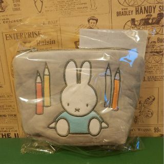 ミッフィー(miffy)のミッフィーmiffyボアポーチ(キャラクターグッズ)