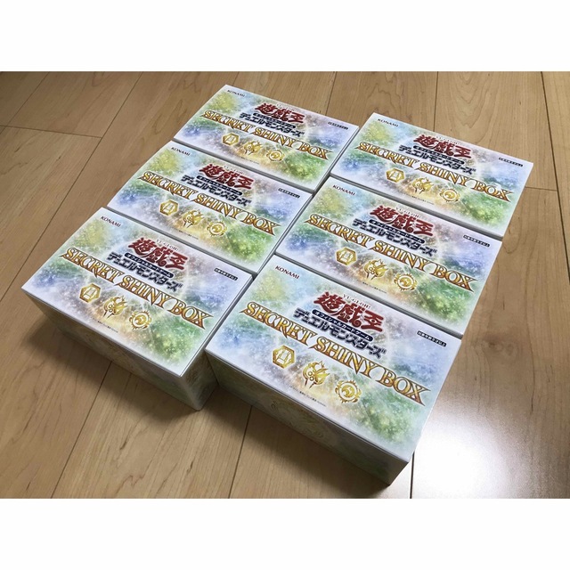 遊戯王　SECRET SHINY BOX  シークレットシャイニーボックス　4箱