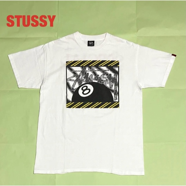 【人気】STUSSY　ステューシー　Tシャツ　8ボール　バックプリント　00s | フリマアプリ ラクマ