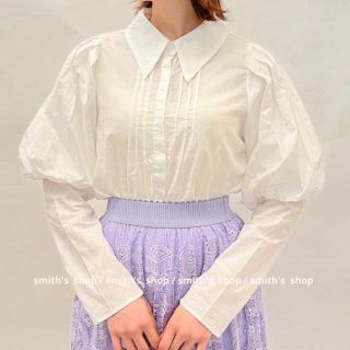 アクシーズファム(axes femme)のaxes femme 2wayボリューム袖ブラウス(シャツ/ブラウス(長袖/七分))