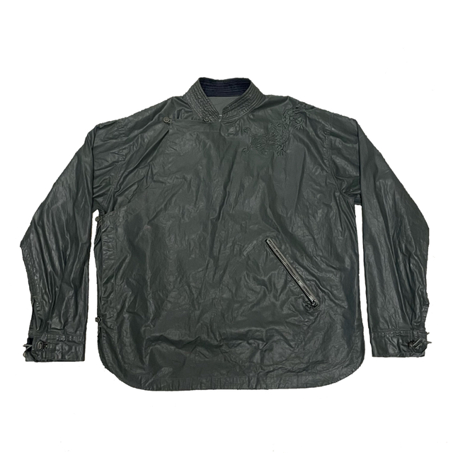 MAHARISHI DRAGON EMBROIDERY NYLON JACKET