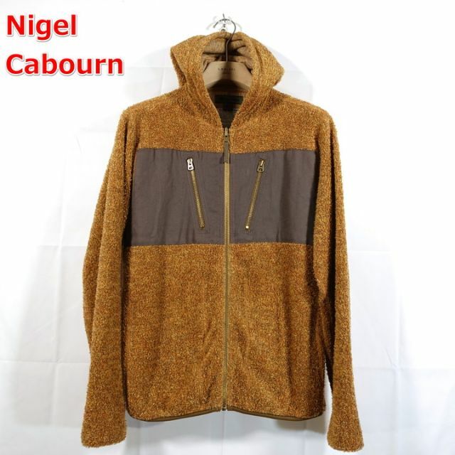 【良品】ナイジェルケーボン　ボアジップパーカー　Nigel Cabourn