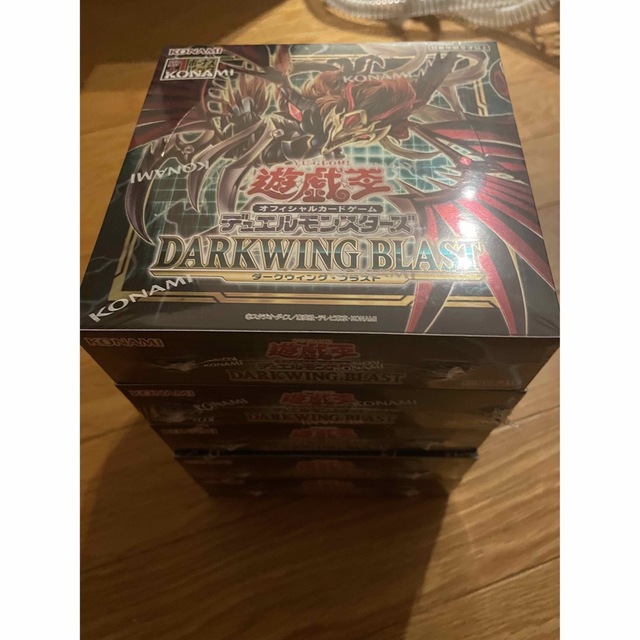 遊戯王 ダークウィングブラスト 未開封 シュリンク付き 5BOX 遊戯王 ダークウィングブラスト 未開封 シュリンク付き 5BOX
