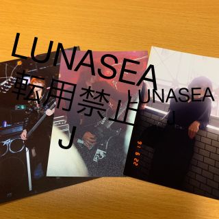 LUNASEAインディーズ時代Jライブ中と移動中写真3枚セット(ミュージシャン)