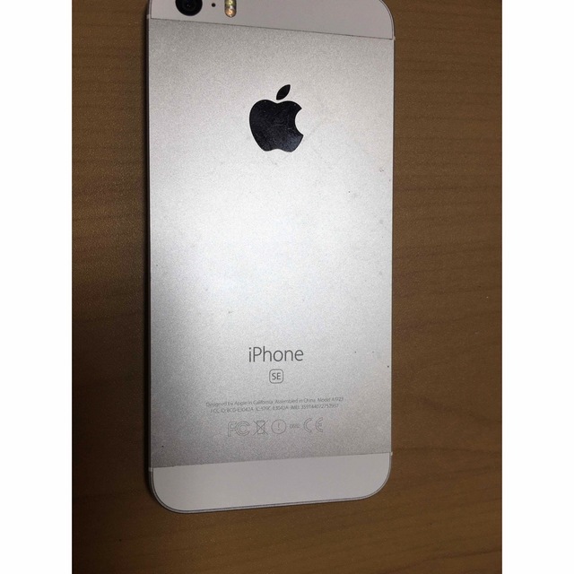 iPhone SE Silver 16 GB docomo