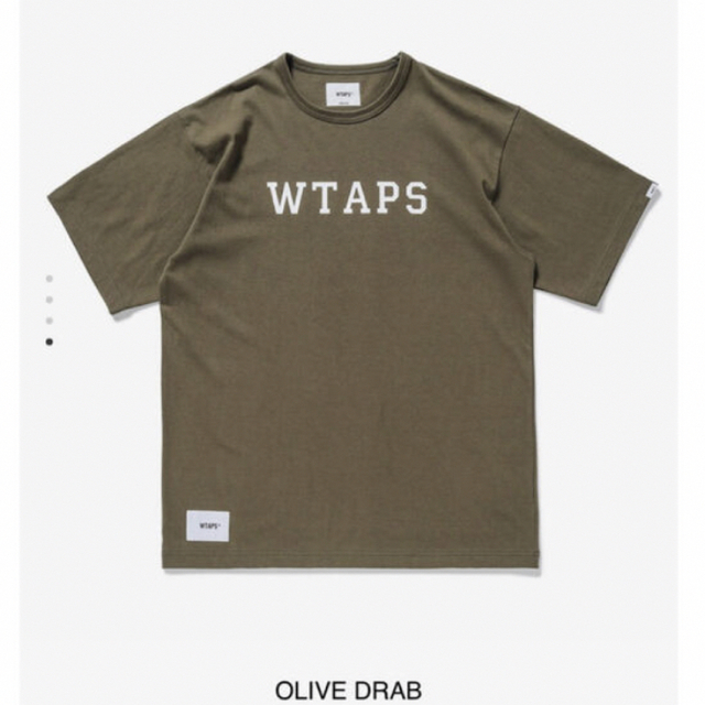 Tシャツ/カットソー(半袖/袖なし)21SS COLLEGE SS TEE OD WTAPS オリーブドラブ