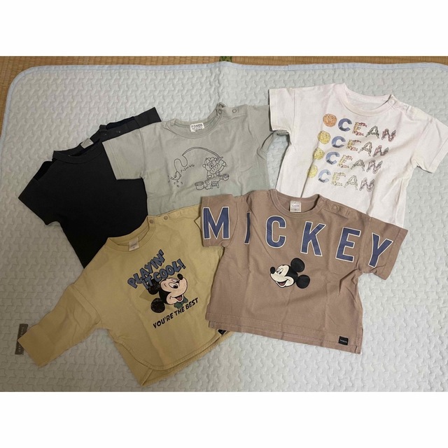 F.O.KIDS(エフオーキッズ)の子供服まとめ売り　80〜90センチ キッズ/ベビー/マタニティのベビー服(~85cm)(Ｔシャツ)の商品写真