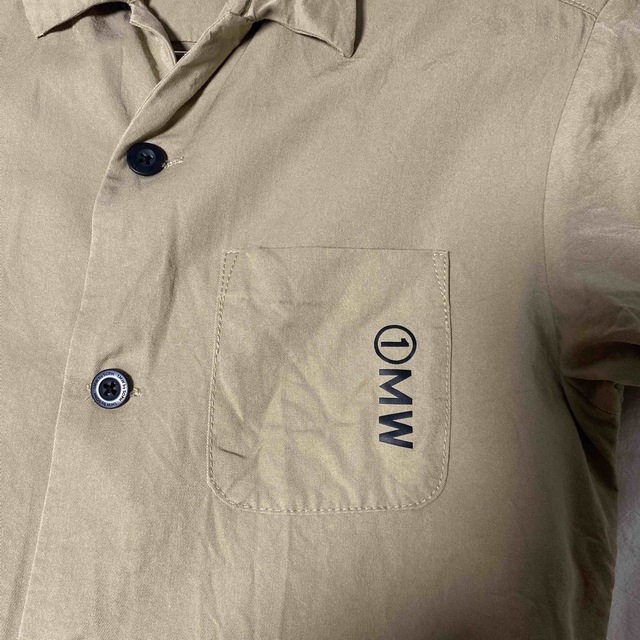 GU(ジーユー)のGU 1MW by SOPH. キッズ　オープンカラーシャツ　140 キッズ/ベビー/マタニティのキッズ服男の子用(90cm~)(Tシャツ/カットソー)の商品写真