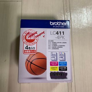 ブラザー(brother)のbrother 純正インクカートリッジ 4色パック LC411-4PK(OA機器)